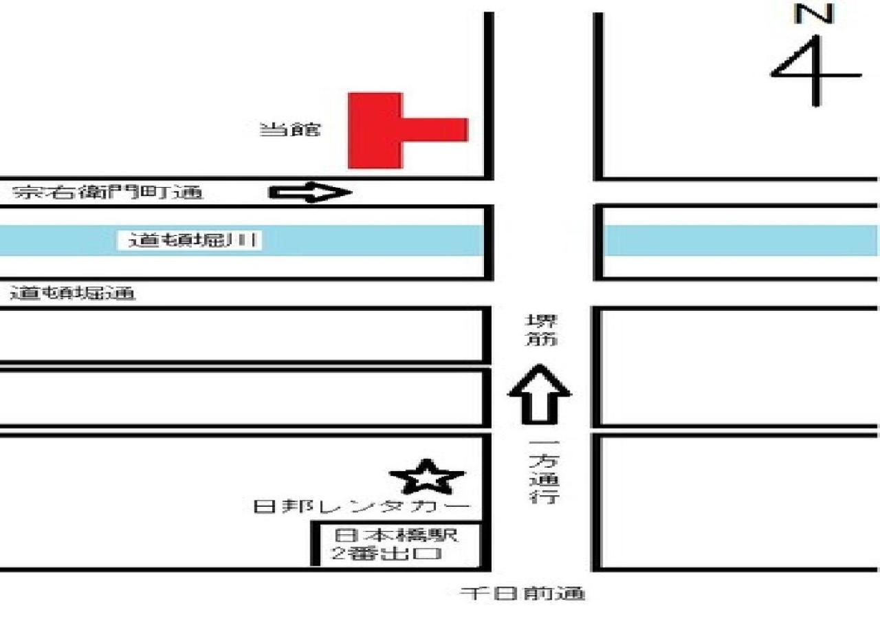 Azu Garden Nippombashi / Vacation Stay 74146 โอซาก้า ภายนอก รูปภาพ
